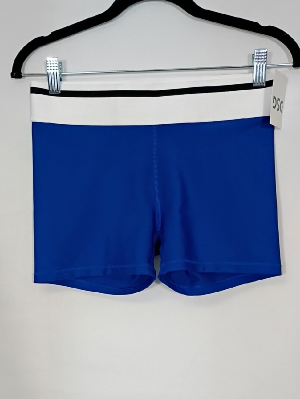 NWT DSG Dicks Team Royal Blue/White 3" Core Compression Shorts Women's Sz Small